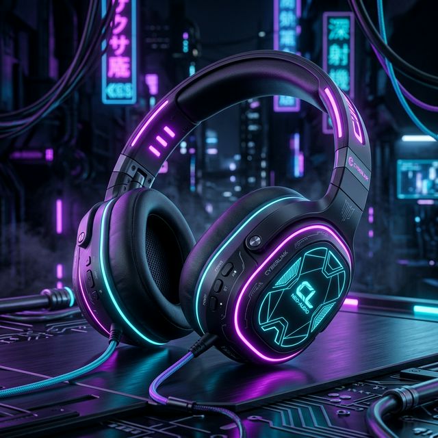 Neon Headphones