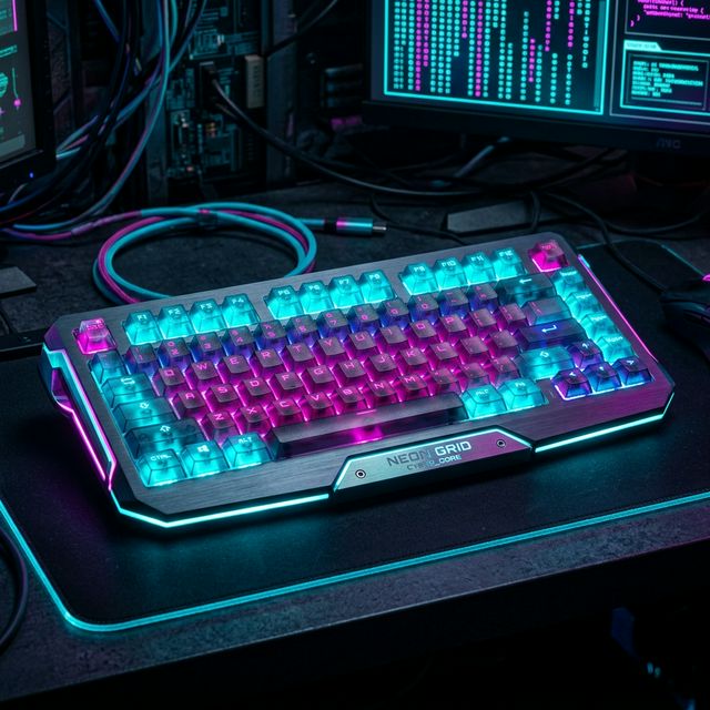 Neon Keyboard